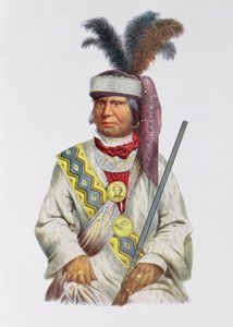 Halpatter-Micco veya Billy Bowlegs, a Seminole Chief, c.1825, Thomas L. McKenney ve James Hall tarafından yazılan 